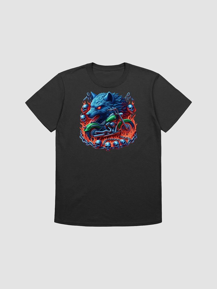 Midnight Rider Wolf T-Shirt #24 product image (1)