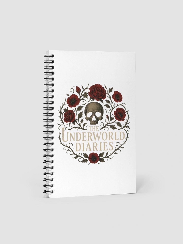 The Underworld Diaries Official Logo Spiral Notebook product image (1)