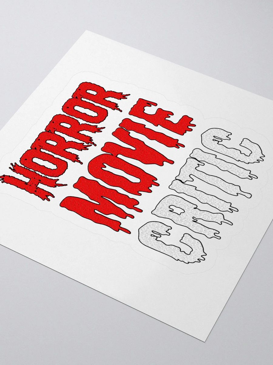 Horror Movie Critic Sticker product image (3)
