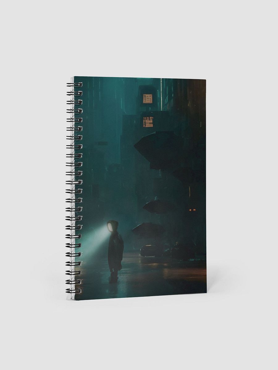 "falling fwd" Grid Paper Notebook product image (4)