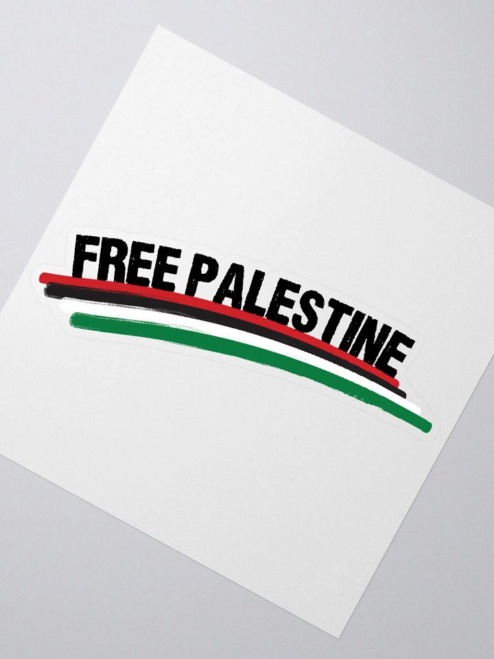 Palestine - Free Palestine - Kiss Cut Stickers product image (2)