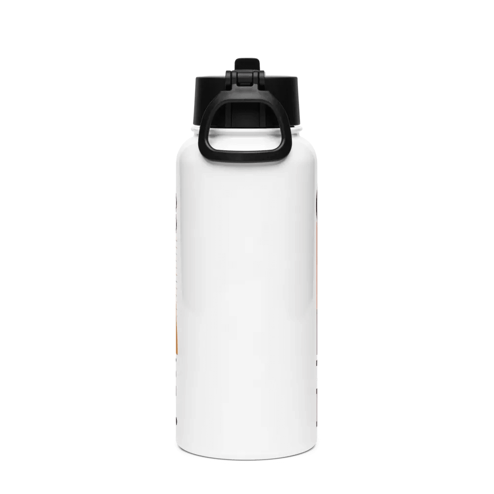 Coffee Stainless Steel Water Bottle with a Straw Lid product image (2)
