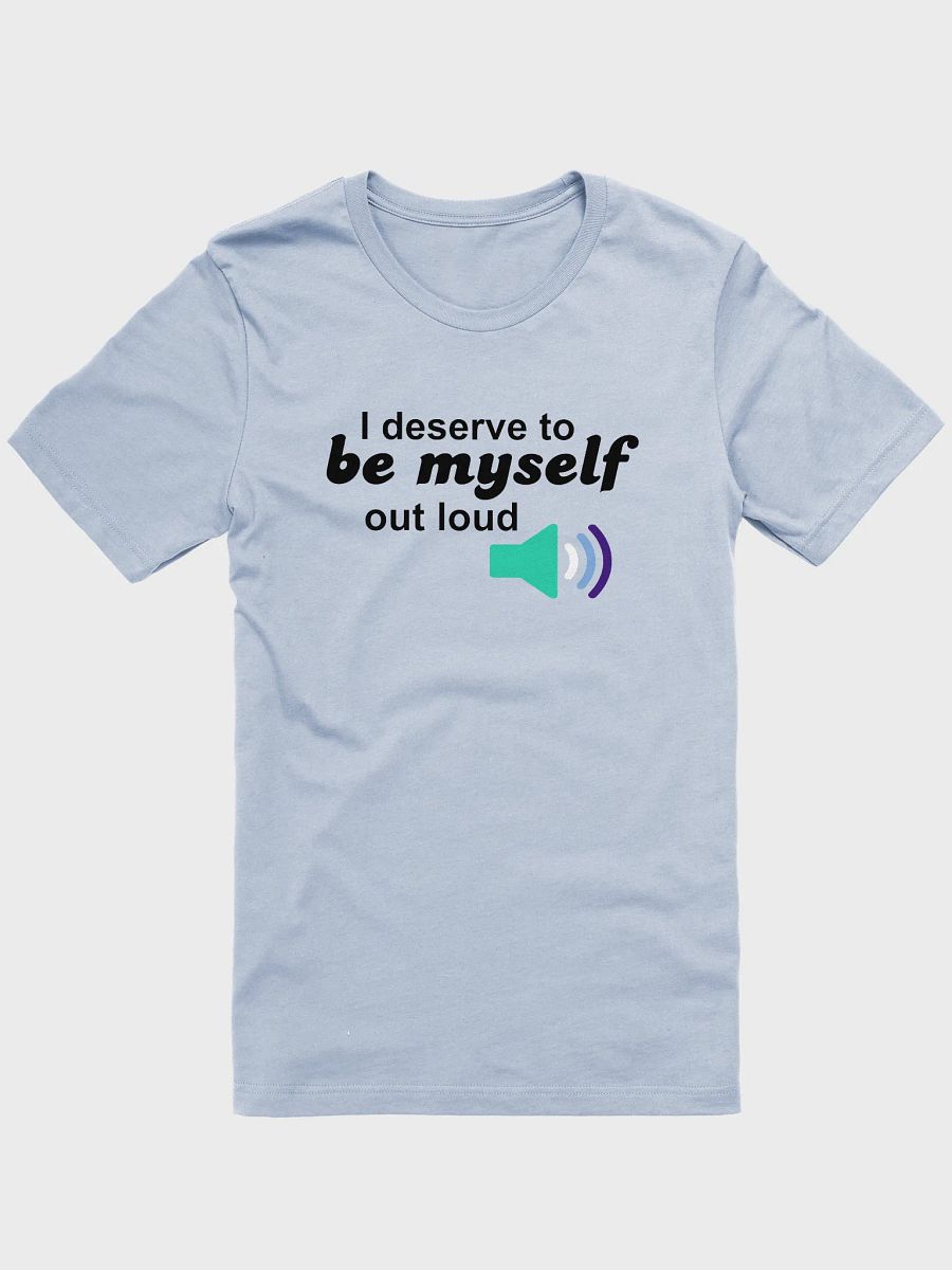 be myself out loud gay t-shirt product image (1)