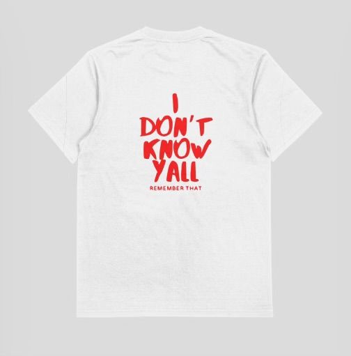 Gvnglvnd bear tee (white/red colorway product image (2)