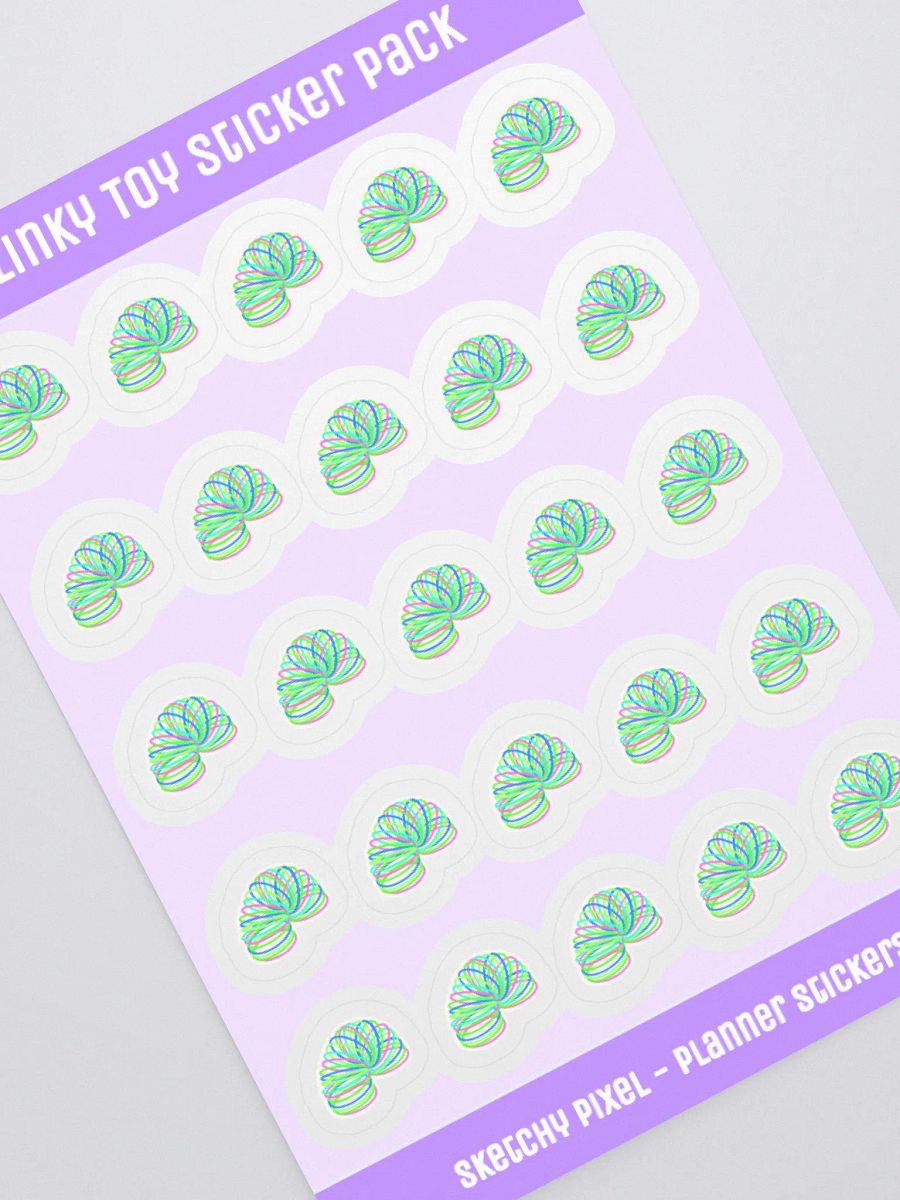 Slinky Toy Sticker Pack product image (2)