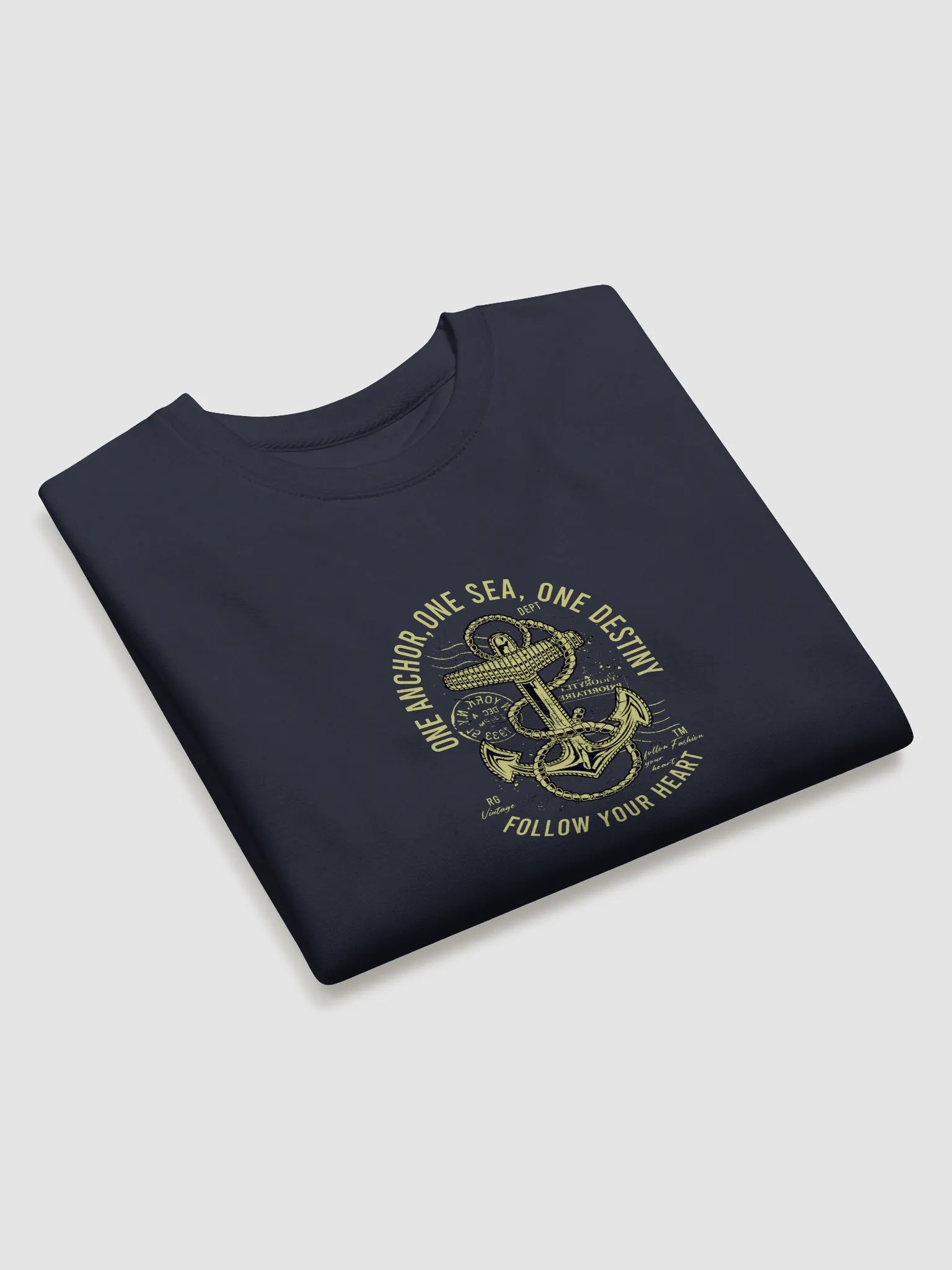 Vintage Nautical Anchor Sweatshirt product image (3)