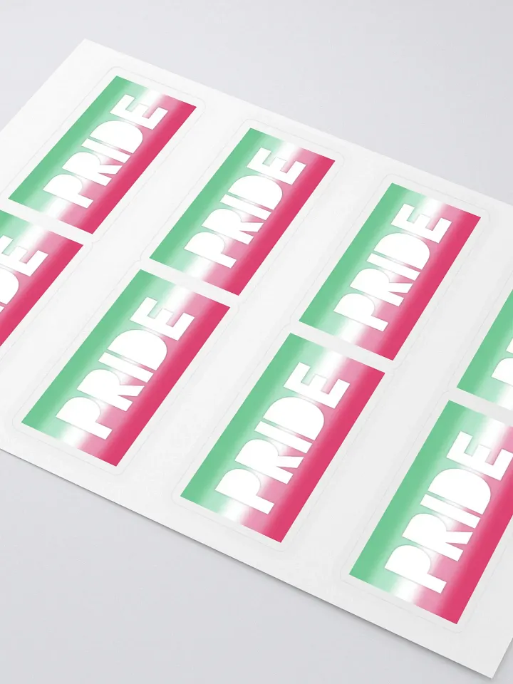Abrosexual Pride On Display - Stickers product image (2)