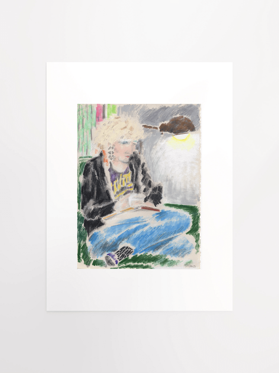 Woman Writing 1988 print product image (2)