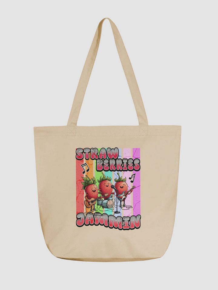 Strawberries Jammin Band Eco Tote product image (5)
