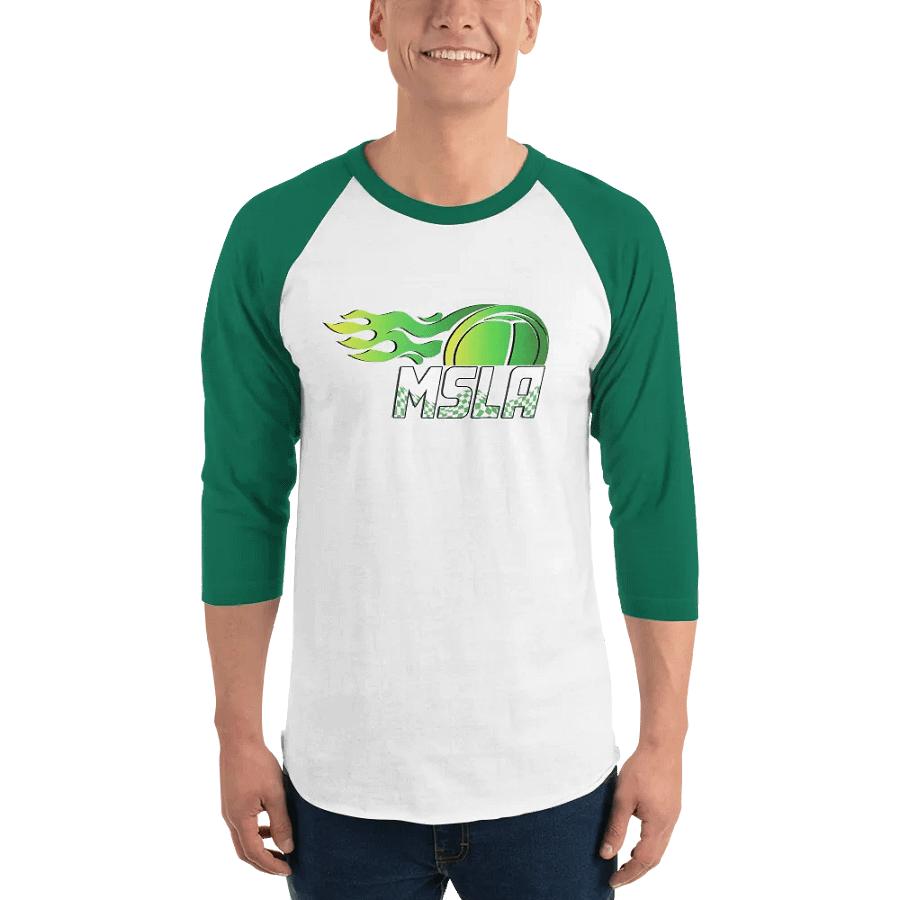 MSLA Green Jersey Raglan Tee product image (2)