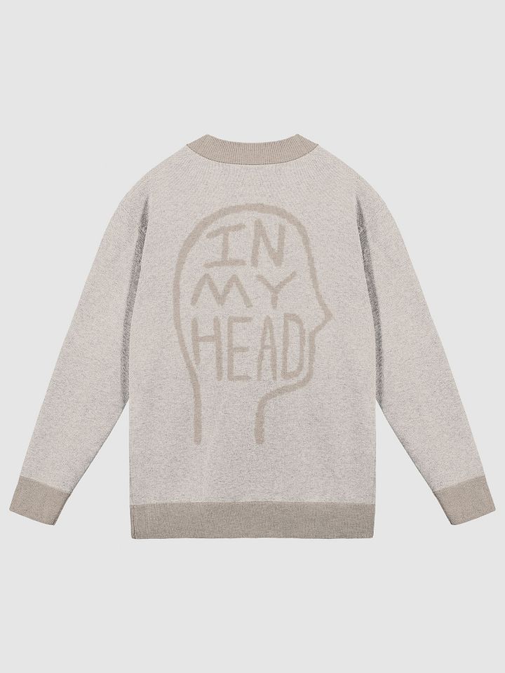 In My Head (lg. design, tan) knitwear cardigan product image (10)