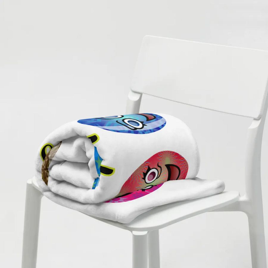 Happy Easter Egg Throw Blanket product image (19)