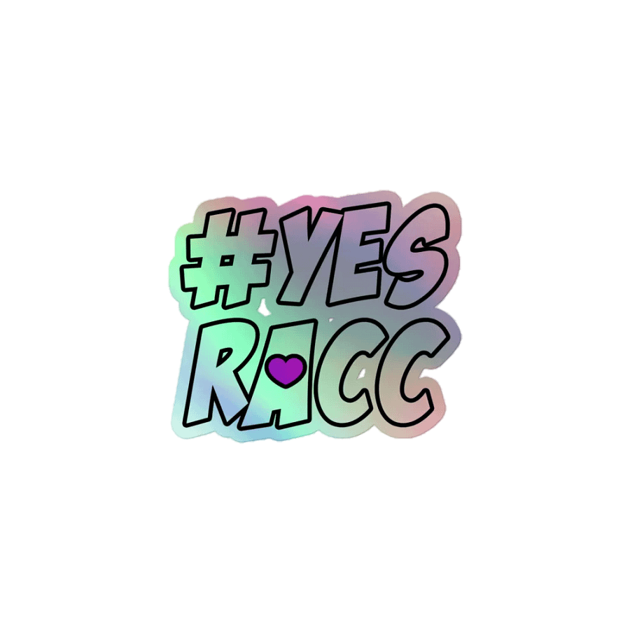 #YES RACC HOLO STICKER 2.0 product image (1)