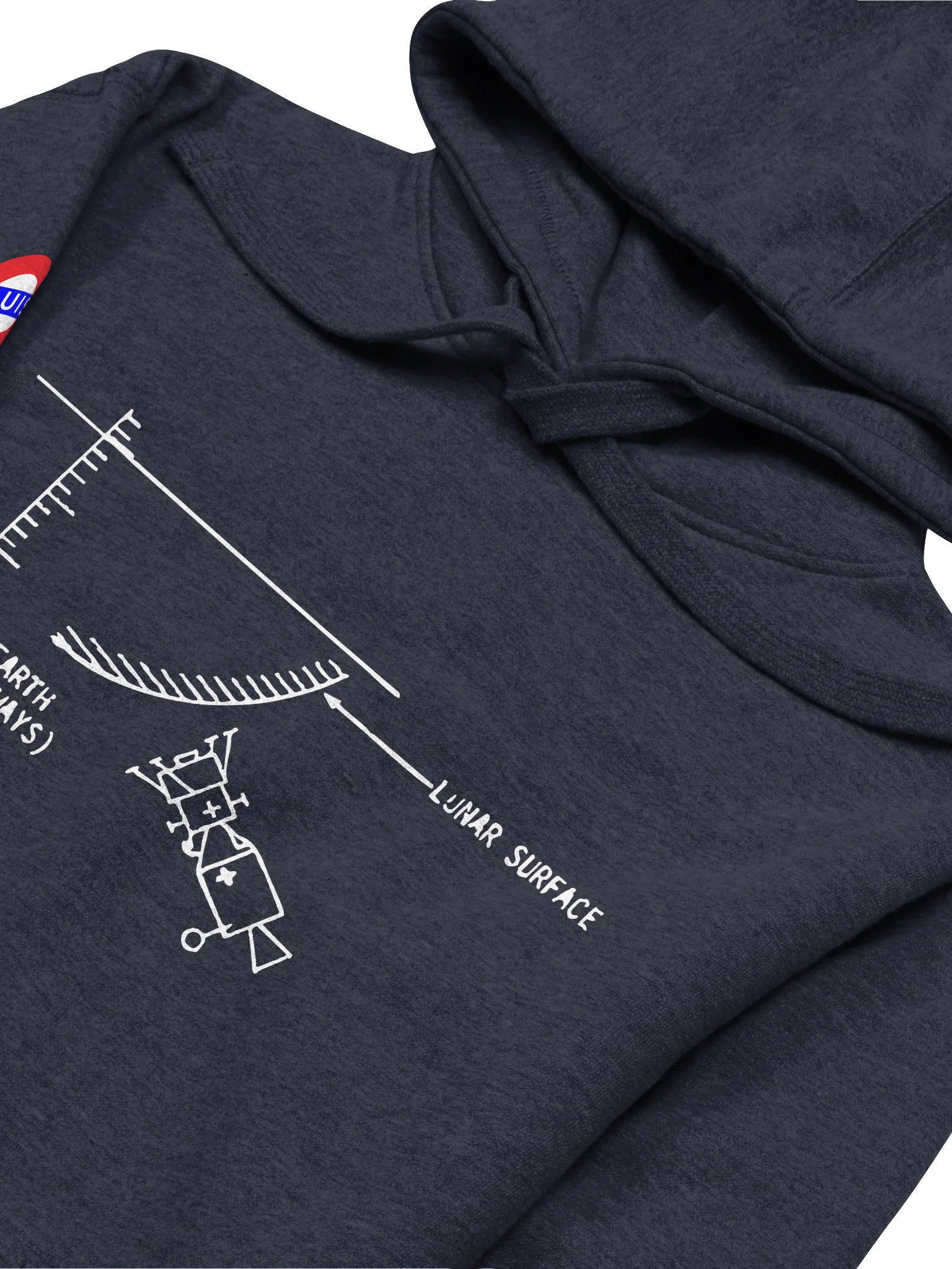 Apollo Lunar Hoodie - White product image (8)