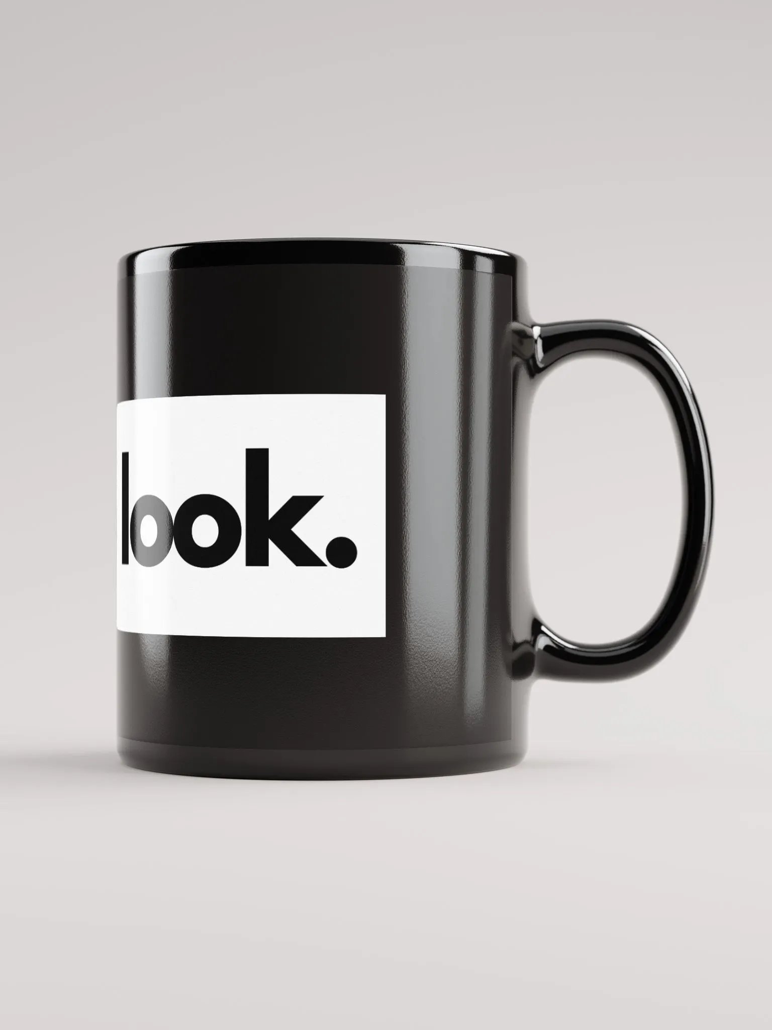 bad in look. Black Mug product image (2)