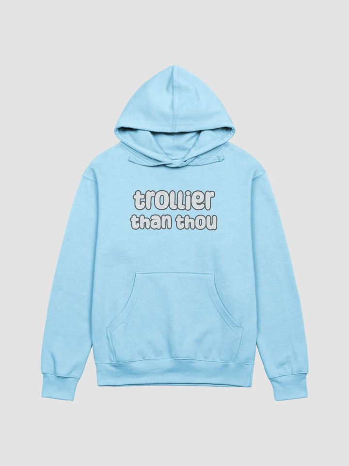 Trollier Than Thou Mid-Weight Unisex Hoodie - pastel colours product image (1)