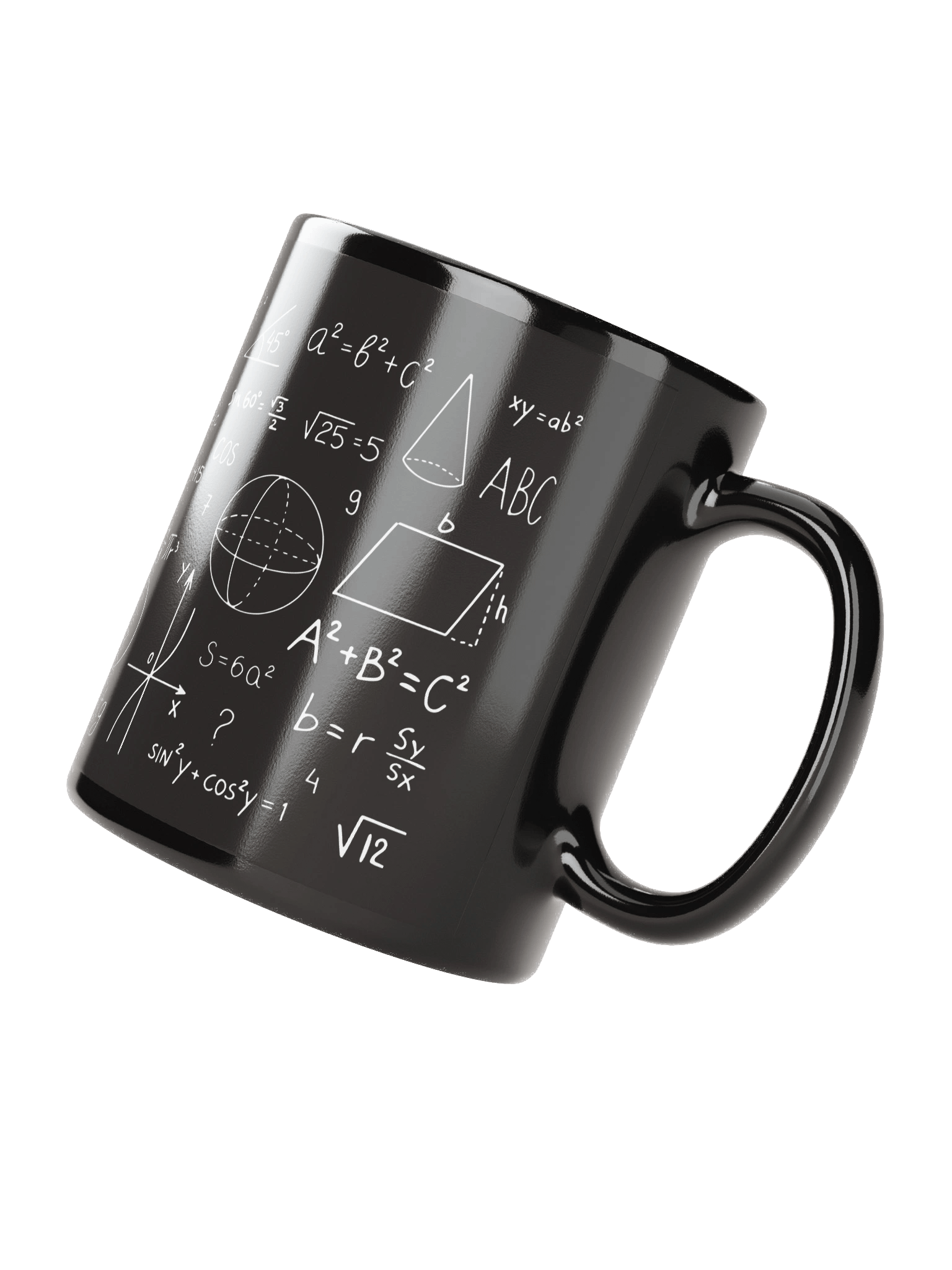 “Mathematical Formulas” Mug – Geek & Science Edition product image (2)