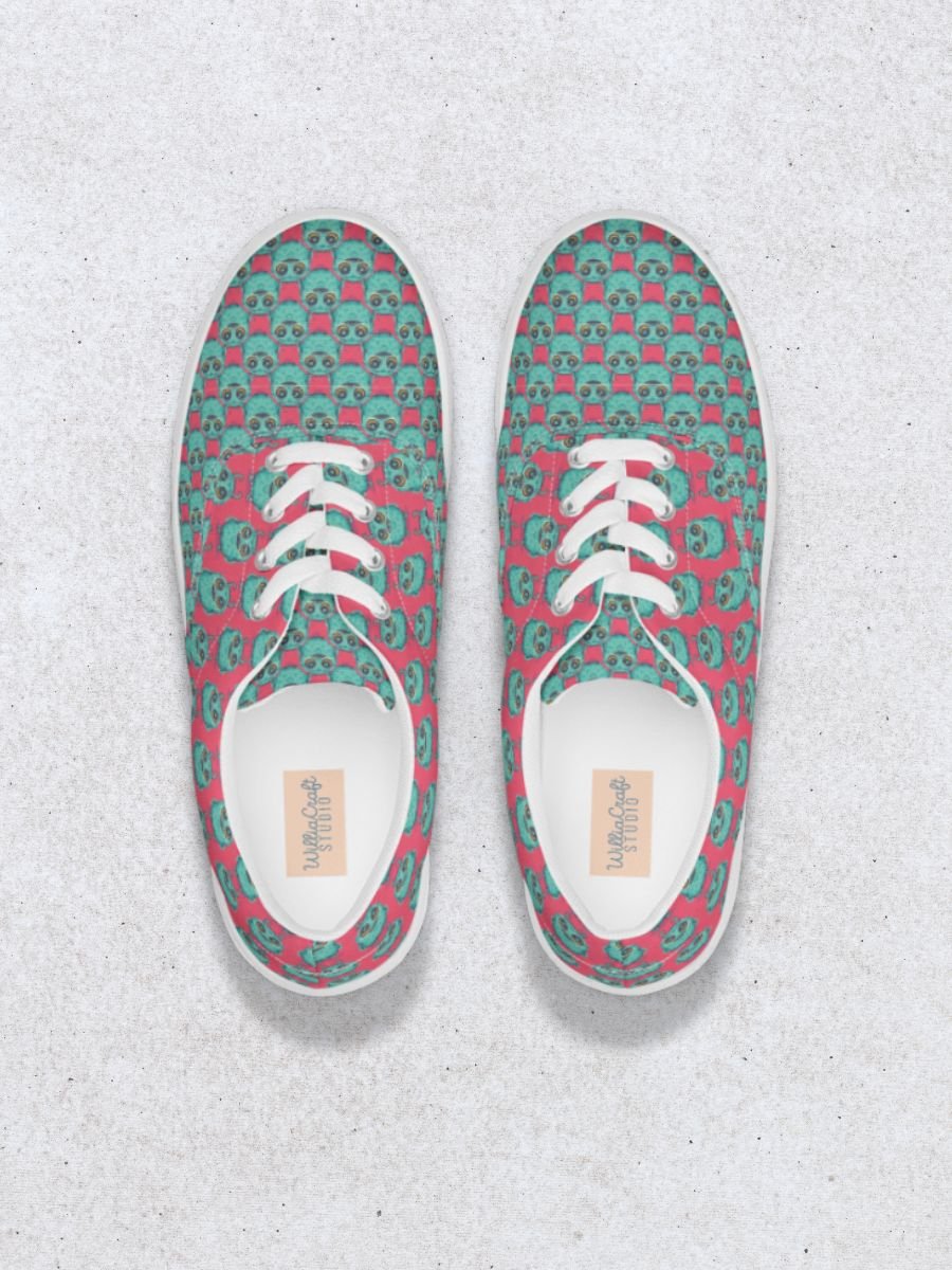 My Little Monster Lace-Up Canvas Shoes product image (2)