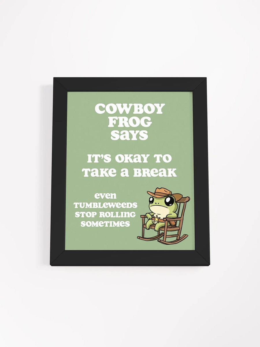 Cowboy Frog - Tumbleweeds Poster product image (7)
