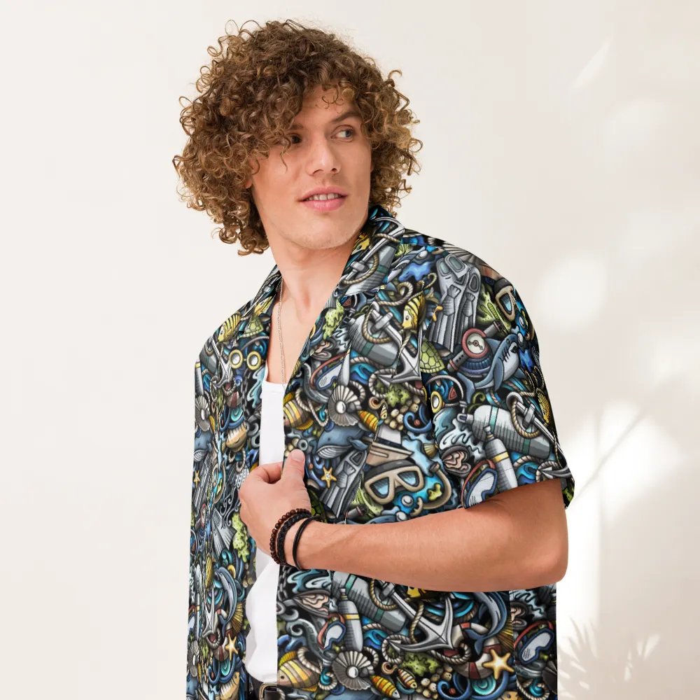 Deep Sea Explorer Hawaiian Shirt product image (4)