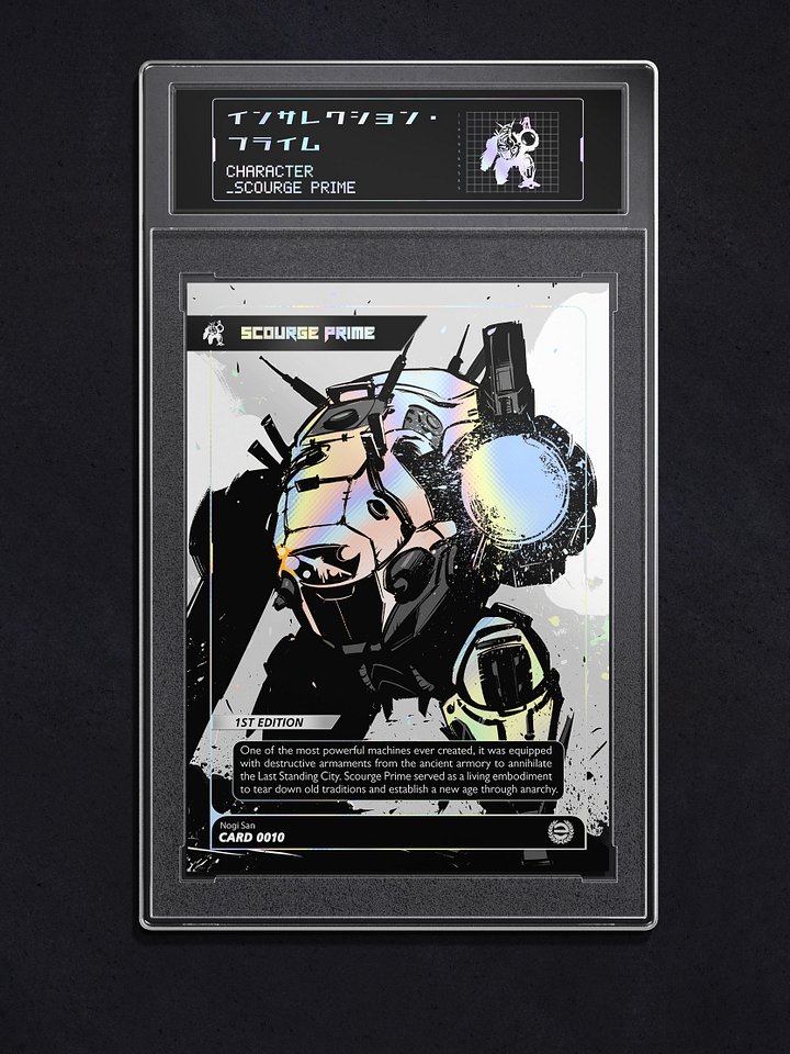 Scourge Prime Collector Card [PRE ORDER] product image (1)