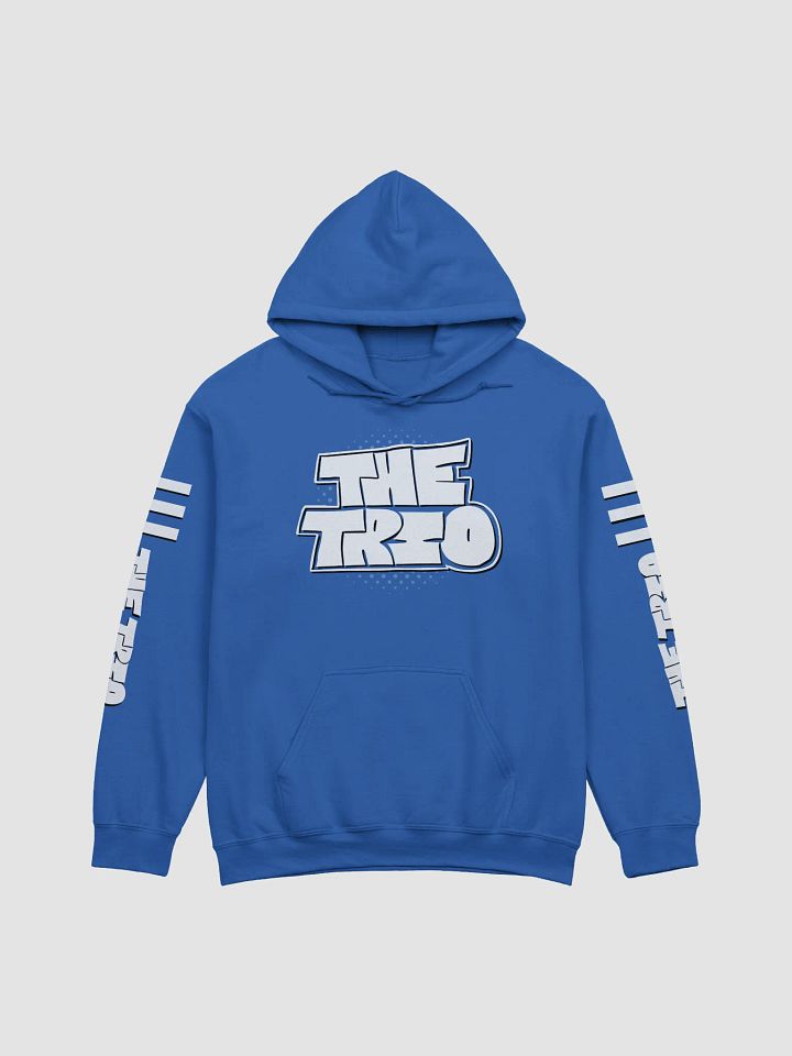 The Trio White Logo Hoodie product image (1)