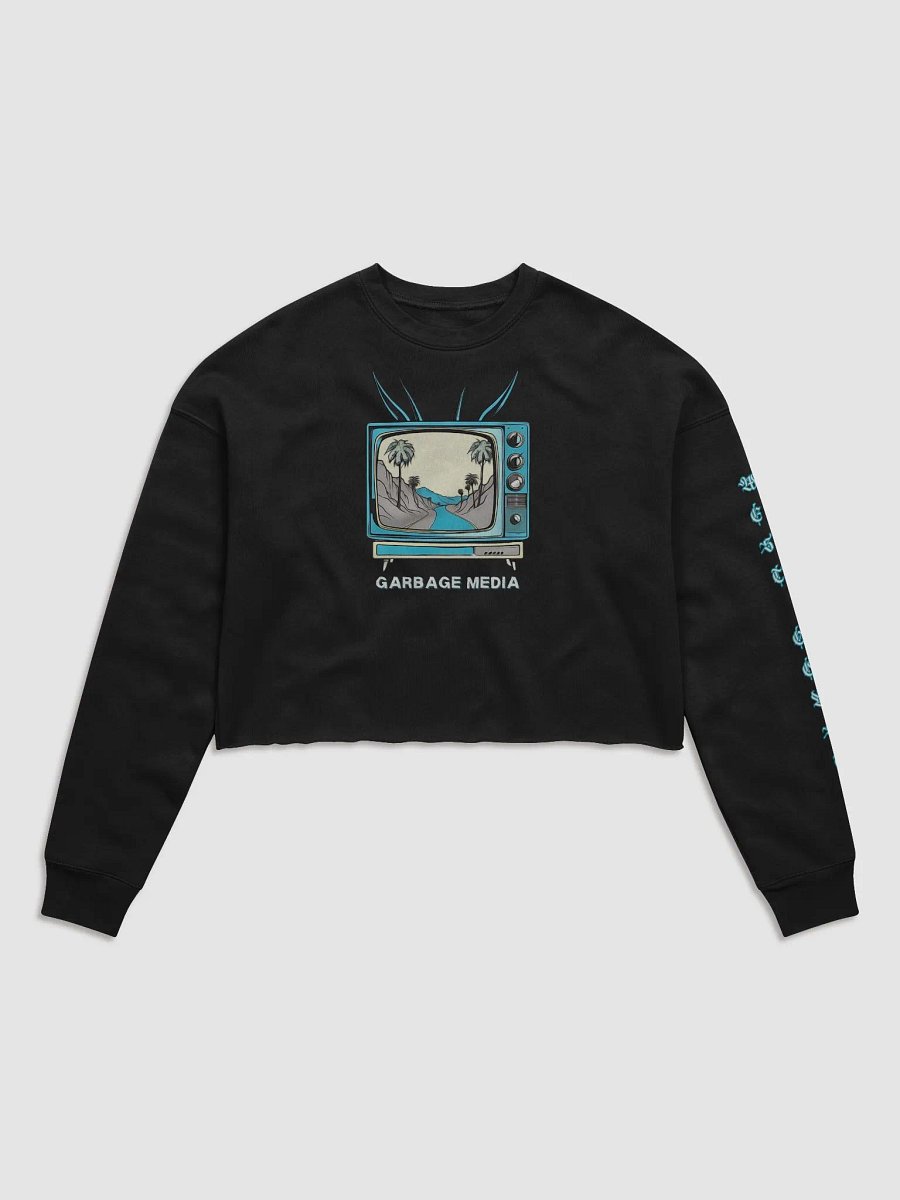 Garbage Media West Coast Cropped Hoodie product image (1)