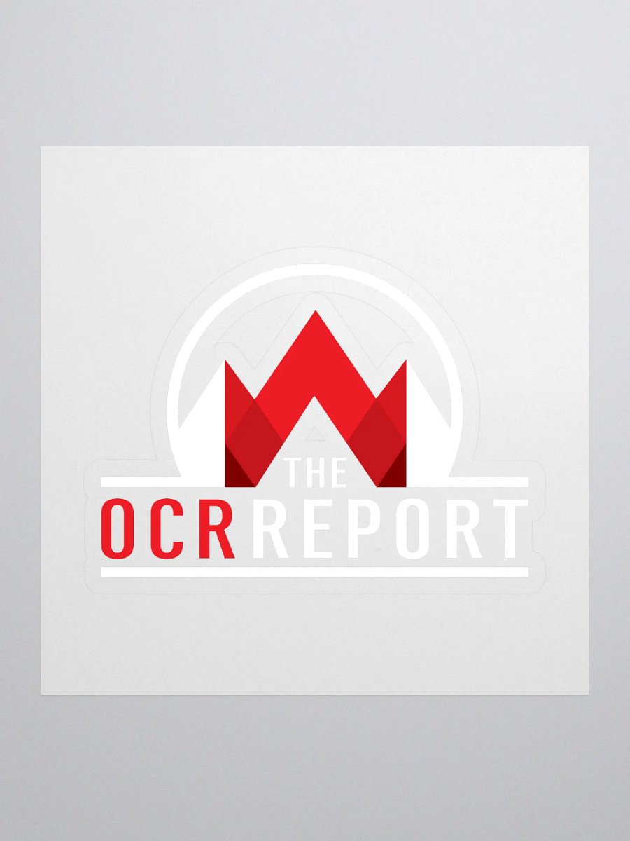 The OCR Report Sticker product image (1)