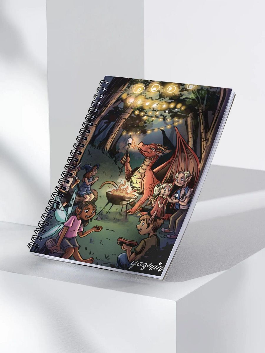 Dragon BBQ Party Notebook: Fantasy Fun with Toasted Marshmallows product image (3)