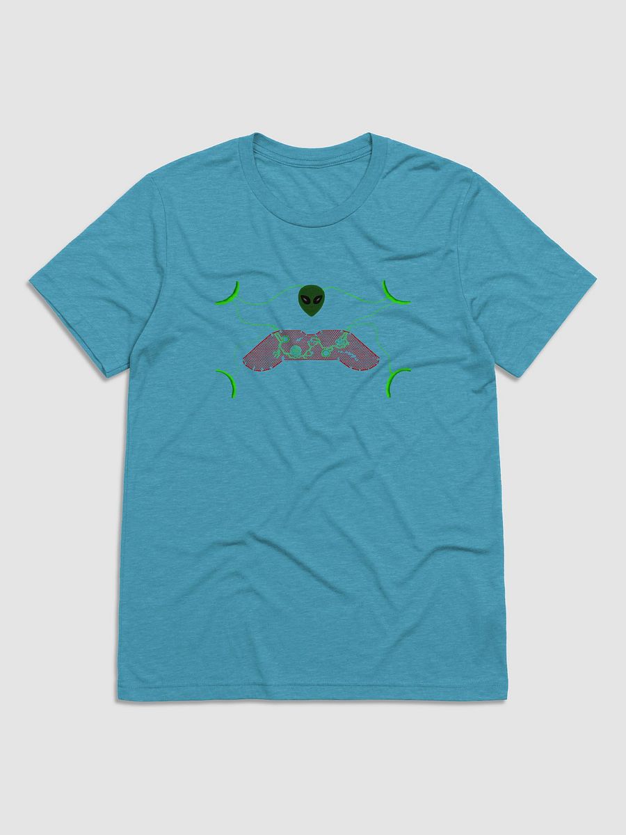 Galactic Gamer: Alien Controller T-Shirt product image (2)
