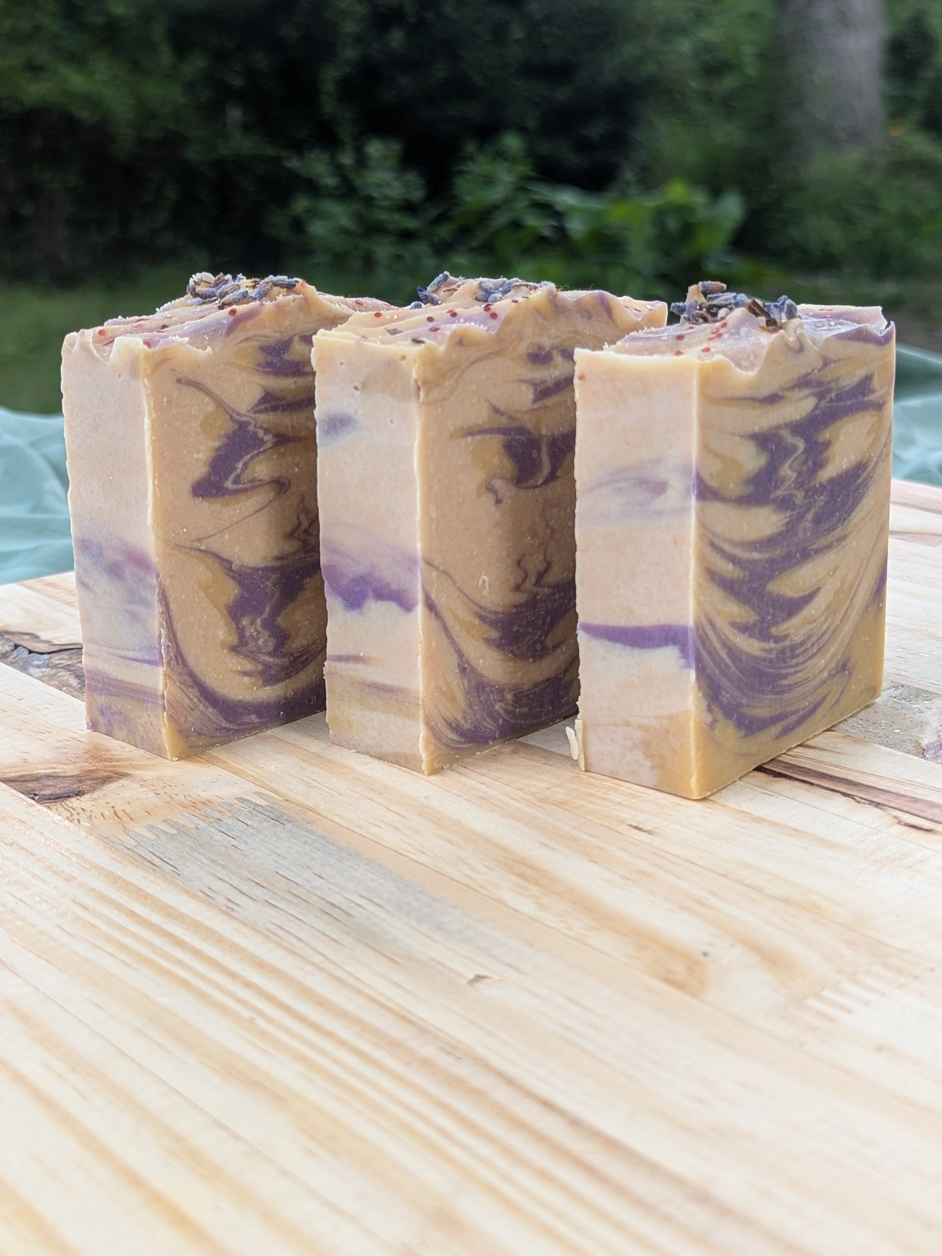 Lavender Lemon Cold Process Goat Milk Soap product image (4)