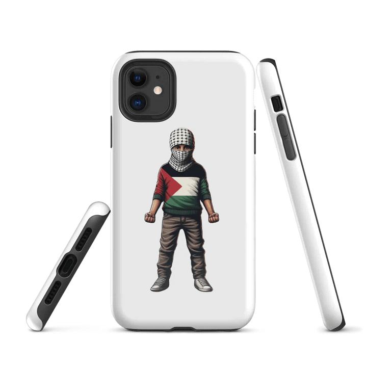 Tough Case for iPhone® | AI Design FREE PALESTINA product image (1)