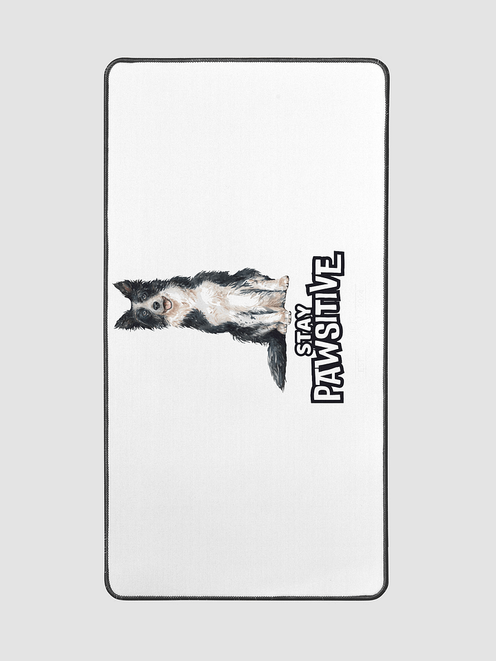 Stay Pawsitive Desk Mat product image (2)