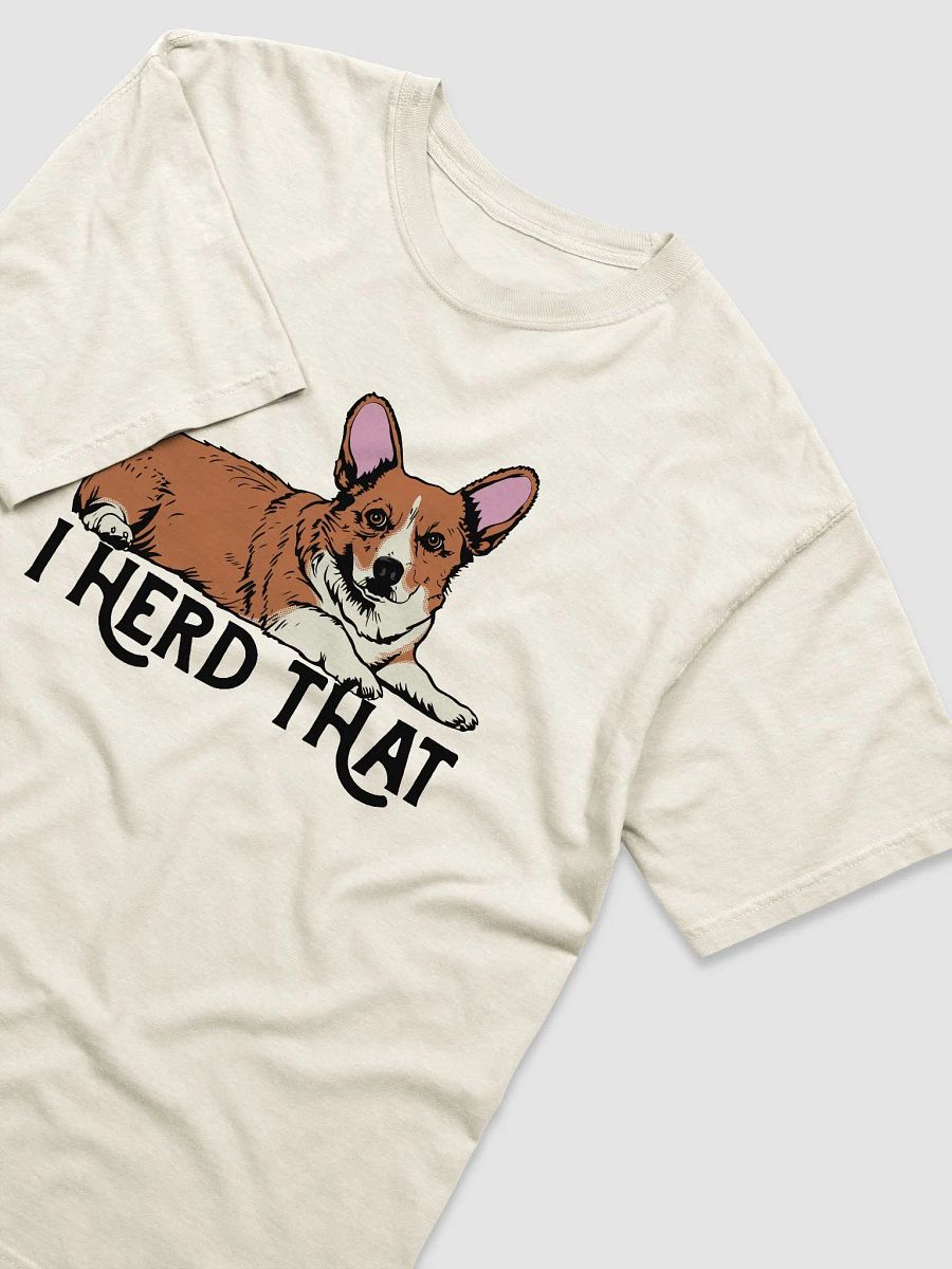 I Herd That Welsh Corgi (Red) | Funny T-Shirt for Corgi Paw-rents product image (25)
