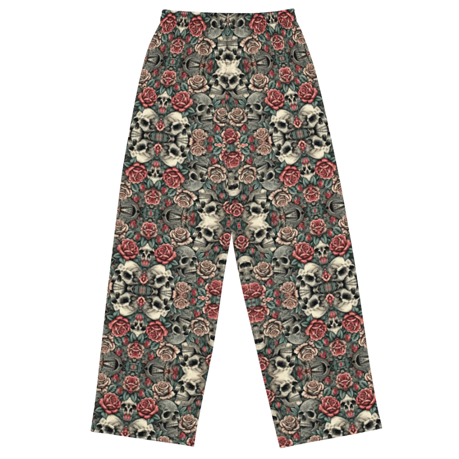 Rho-9 Macabre Bloom Wide Leg Pants product image (2)