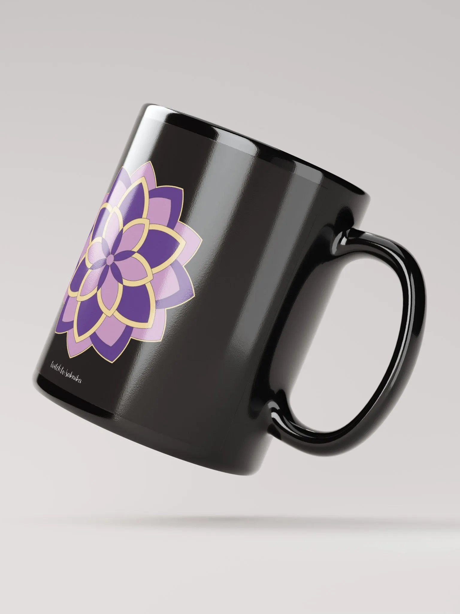 Main Mandala Mug - Black product image (4)