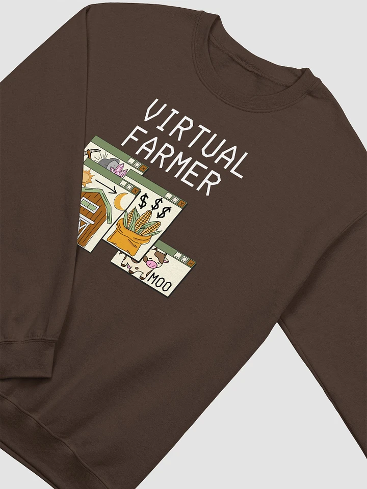Virtual Farmer Sweatshirt - White Text product image (5)