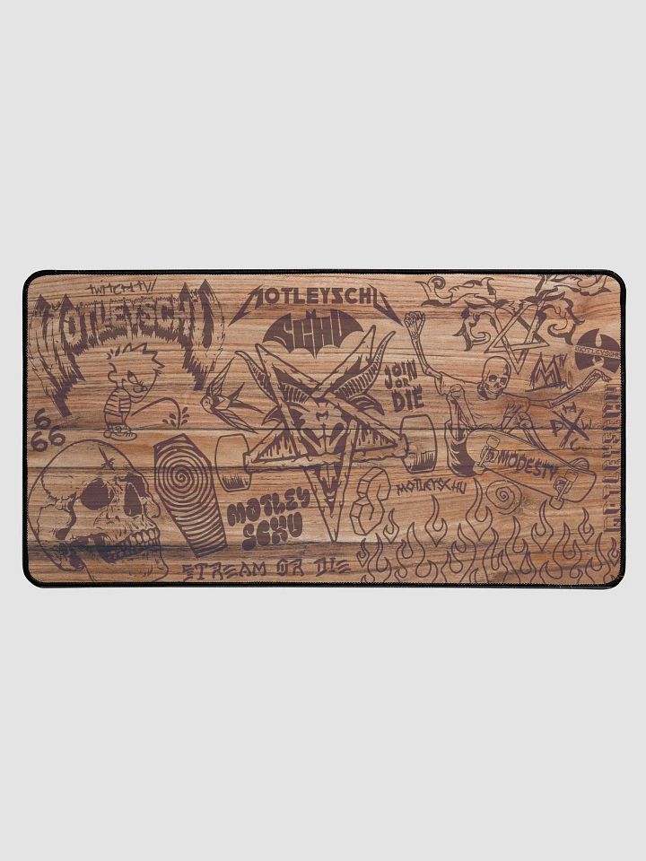 Carved Out Desk Mat product image (1)