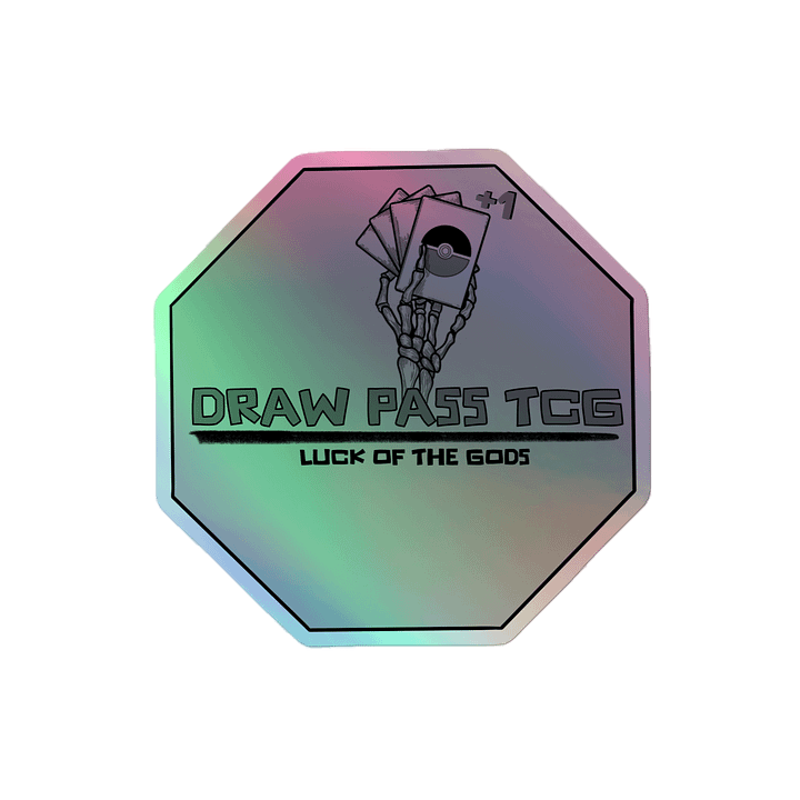 Draw Pass TCG Holographic Sticker product image (2)