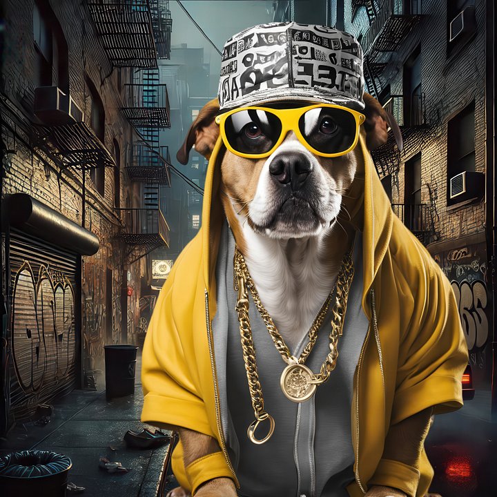 Gangsta Dog 7-Wyatt-24x24x300 product image (1)