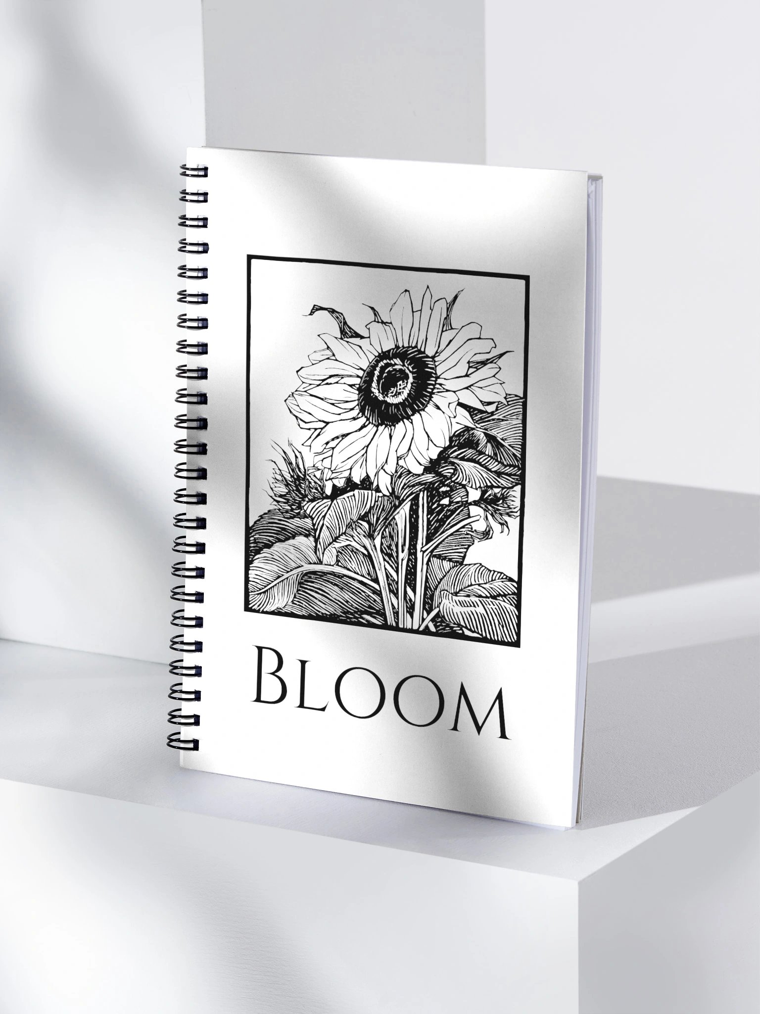 "Bloom" Spiral Notebook product image (4)