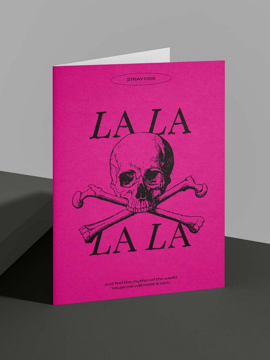 LA LA LA LA - Stray Kids KPOP Digital Printable Wall Art Poster (A1 SIZE) - Instant Download product image (3)