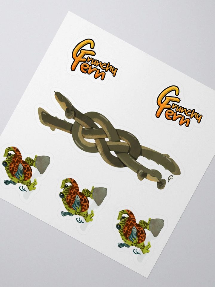 Crunchy Fern 3-in-1 sticker pack product image (6)