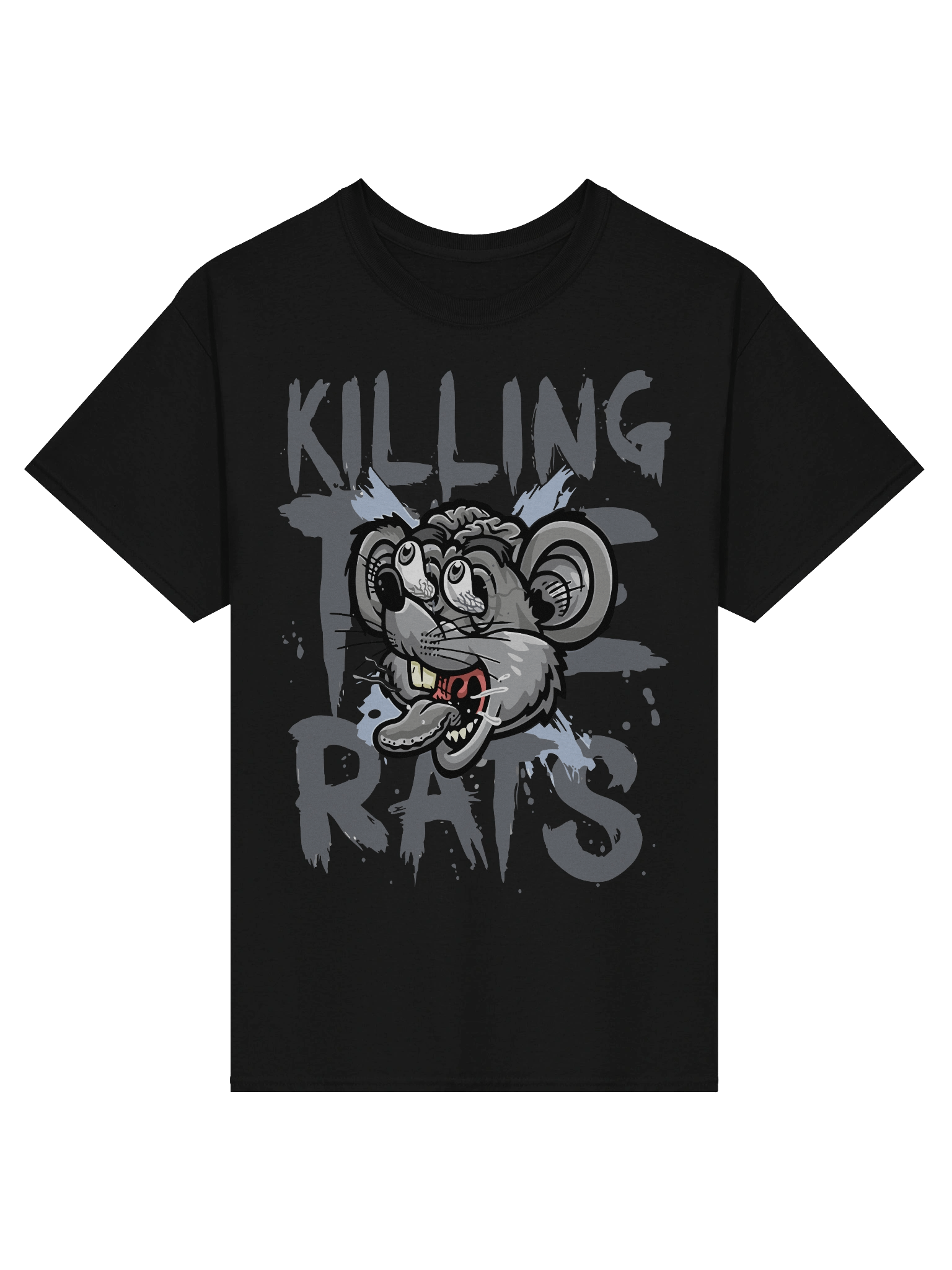 KILLING THE RATS Graffiti Style T-Shirt product image (1)
