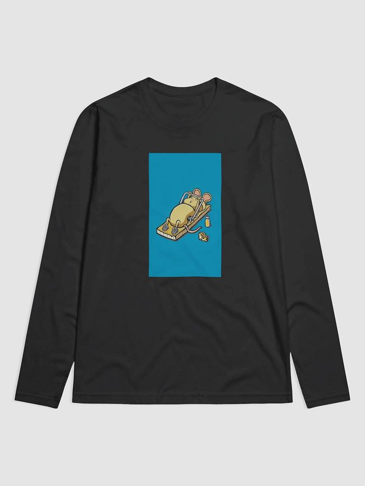 Cheesy Fitness Mouse Long Sleeve Shirt product image (1)