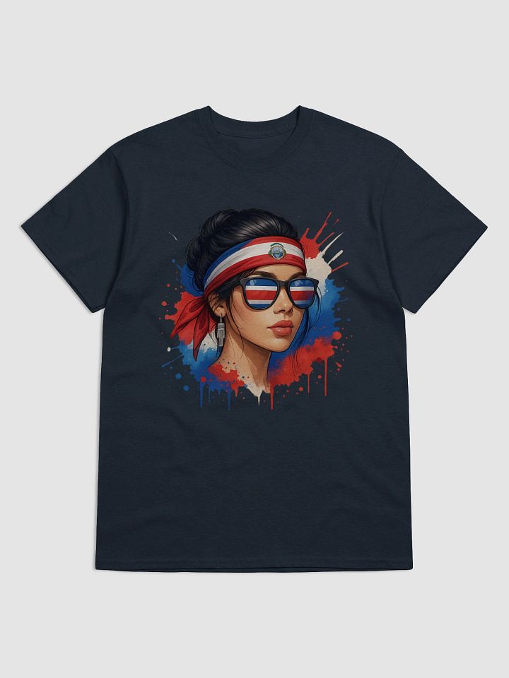 Costa Rica Patriotic Reflection T-Shirt product image (2)