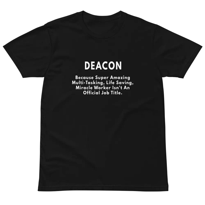 Deacon Because Amazing Unisex Premium T-Shirt product image (2)