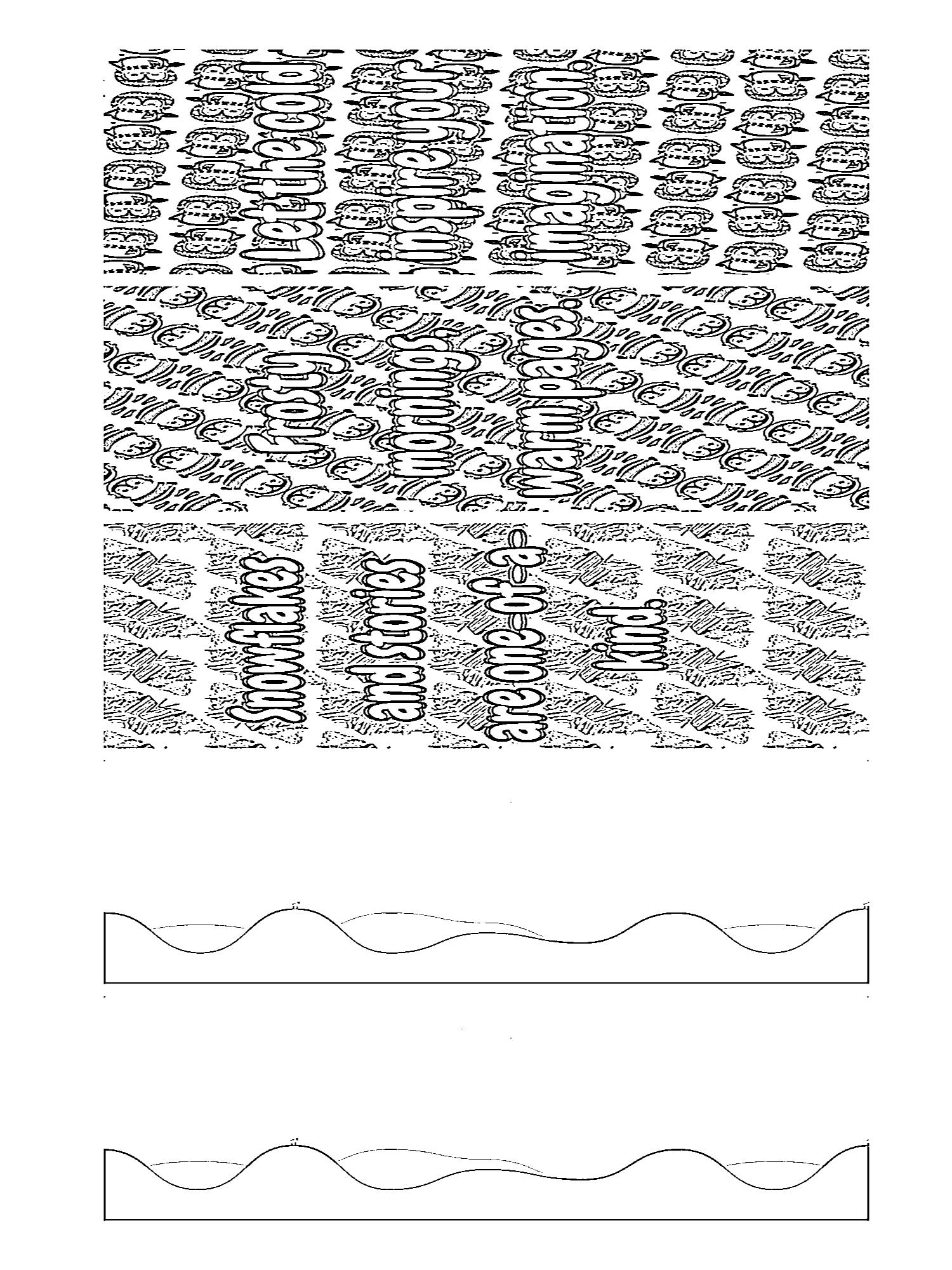 Coloring Your Own Winter Boomark Sheets product image (10)