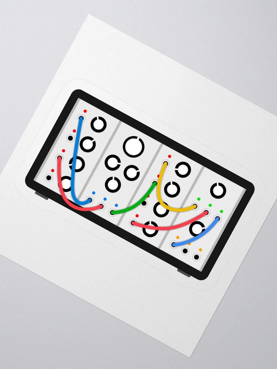 Modular Synth Sticker product image (6)