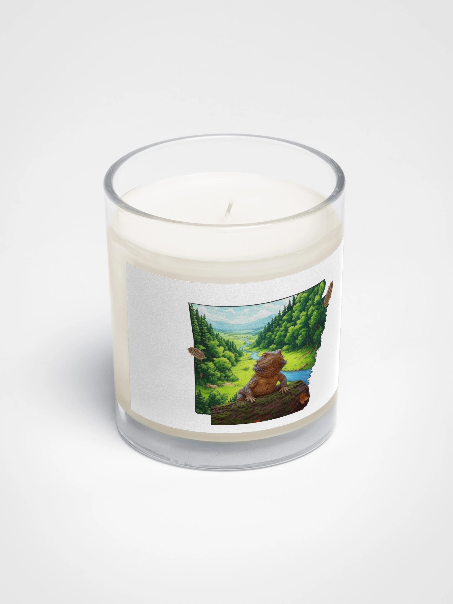 LUMP ON A LOG - UNSCENTED SOY CANDLE product image (2)